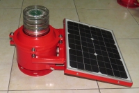 Solar-powered LED Guiding Lamp