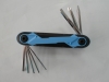 8-in-1 Folding Hex Key & Screwdriver Set (Mirror Finish)