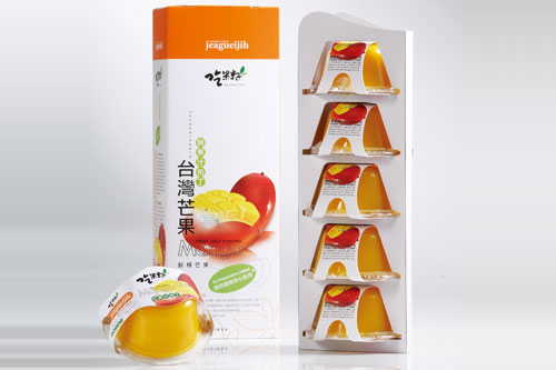 吃果籽鮮果汁布丁-芒果 5入裝