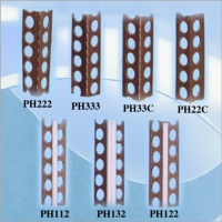 Plastic moldings for dividing cut stones