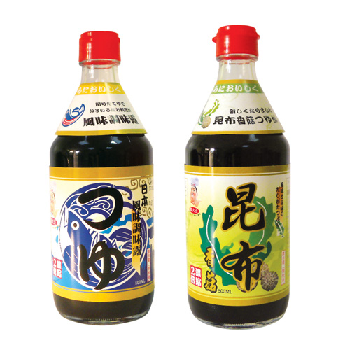 Bonito Soy Sauce / Mushroom & Seaweed Soy Sauce