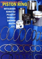 Piston Rings, Cylinder Liners, Pistons, Piston Pins