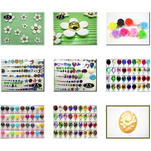 Wholesale acrylic rhinestones materials