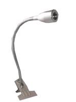 Goose neck led light w/clipper