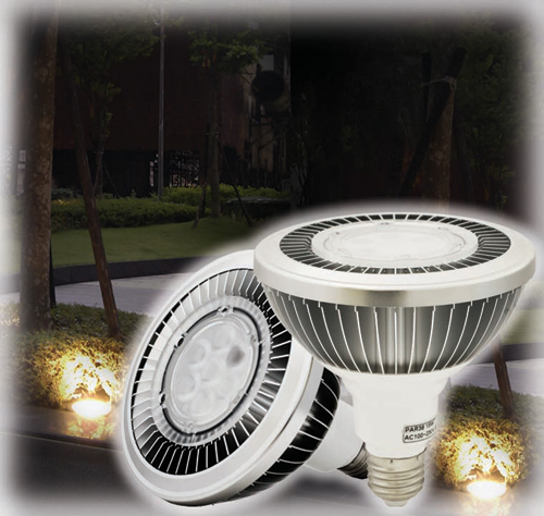 E26/ E27 底座, 18W LED PAR 38投射燈