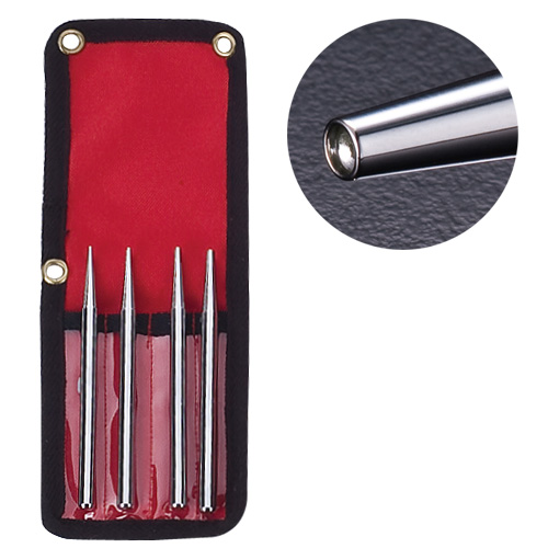 Concave Punch, Hand Tool Set (mirror-finished)