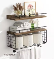 S/2 WALL SHELF STORAGE