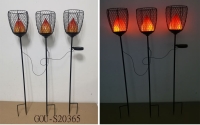 Solar Flame Stake Light