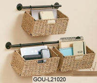 Hanging Seagrass Wicker Basket