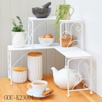 Scrollwork Corner Shelf