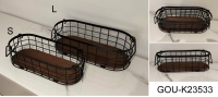 SET OF 2 KITCHEN BASKETS