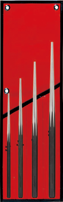 4PCS Long Taper Punch Set