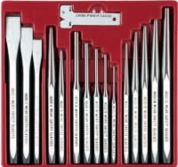 16PCS Punch & Chisel Set