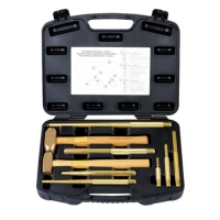 9PCS Brass Punch Set