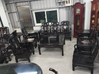 Ebony sofa set