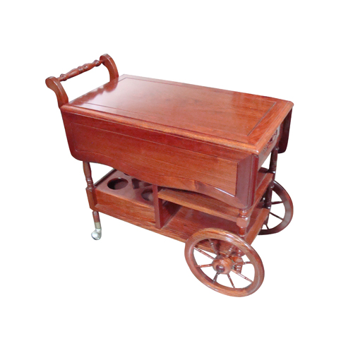 Mahogany Serving Cart