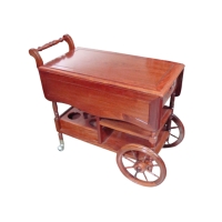 Mahogany Serving Cart