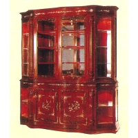 Mahogany Cabinet Room-Divider(W 7'), Curio Cabinets