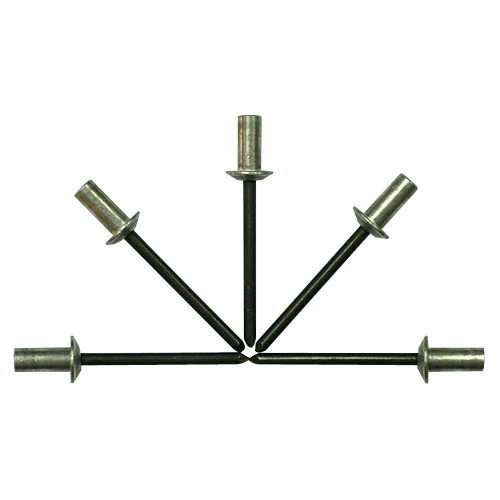 Closed End Aluminum Rivet With Steel Mandrel