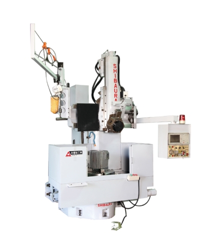 CNC Vertical Lathe (processes motor housing)