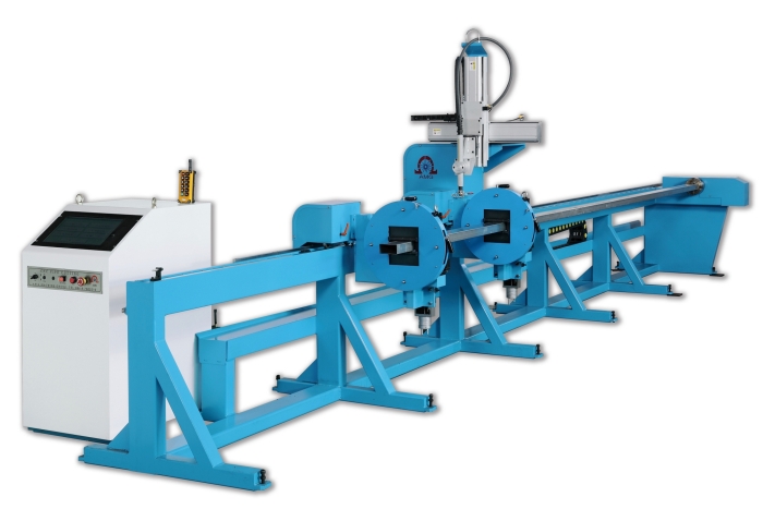 CNC Round/Rectangle Pipe Cutting Machine