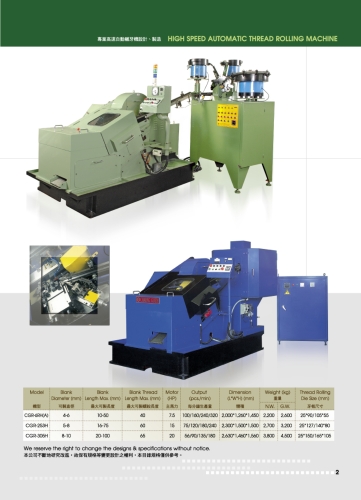 Bolt Threading Machines