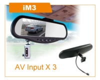 i Mirror for Driving Recorder  (AV Input X 3)