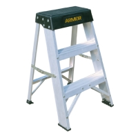 Aluminum Step Stool (Loading Capacity: 300lbs)