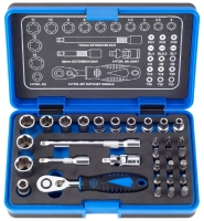 套筒起子組 32pcs 1/4”Dr. 60T Super Lock Socket And Bit Set