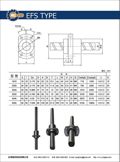 ROCHE滾珠螺桿