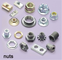 Nuts and stamping parts