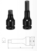 IMPACT HEX BITS SOCKET