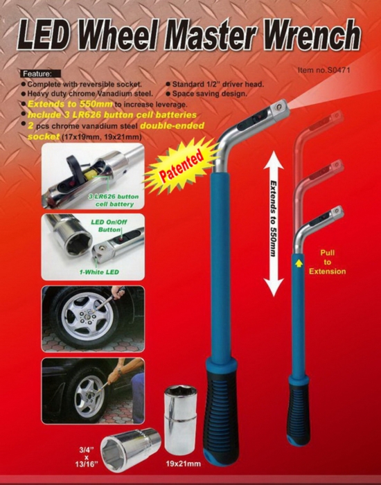 LED Wheel Master Wrench