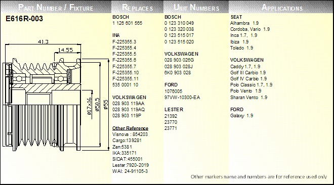 E616R-003 (OAP)