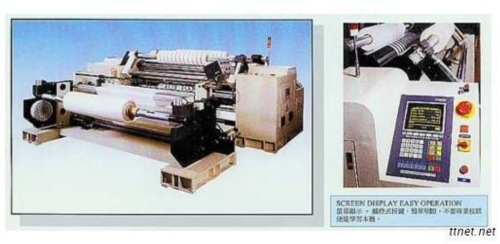 Center-Surface Slitter & Rewinder