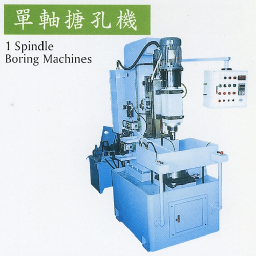 Single-spindle boring machine