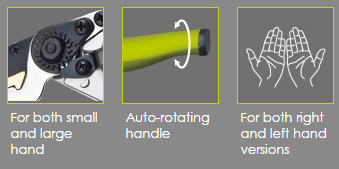 Auto-Rotating Anvil Pruner