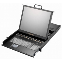 LCD keyboard KVM drawer