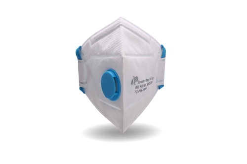 NIOSH N95 Vertical Foldable type Respirator with Valve