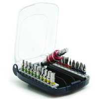 22pc Quick Release Bit Set W/Belt Clip