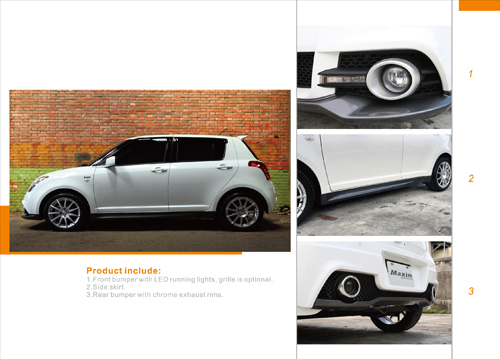 Suzuki Swift full body kit