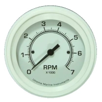 Utrema White Marine Tachometer