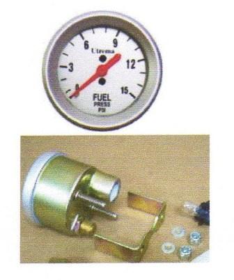 Utrema Auto Mechanical Fuel Pressure Gauge 2-1/16