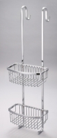 2 tier brass shower caddy