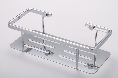 Stainless steel shower shelf