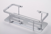 Stainless steel shower shelf