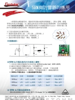 抗突波膜層圓柱貼片電阻