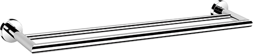 30414 60cm-Double towel bar