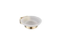 Soap Dish Holder Brushed Brass