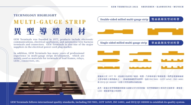 Multi-Gauge Strip